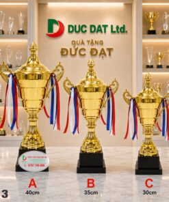 Cúp Kim Loại C13 – Cúp Vàng Thể Thao