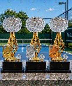 Cúp Pickleball 001 Cao Cấp | Cúp Vinh Danh Giải Pickleball Sang Trọng