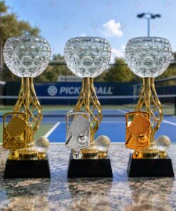 Cúp Pickleball 006 Cao Cấp | Cúp Trao Giải Pickleball Đẹp, Thiết Kế Hiện Đại