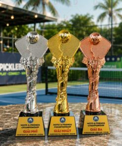 Cúp Pickleball 011 Pha Lê Cao Cấp | cupphale.vn