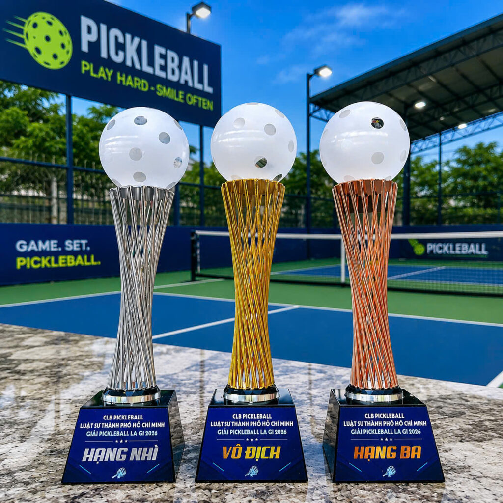 Cúp Pickleball 018: Tỏa Sáng Bản Lĩnh Trên Bục Đăng Quang Vinh Quang