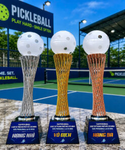 Cúp Pickleball 018 Thân Kim Loại | Cupphale.vn