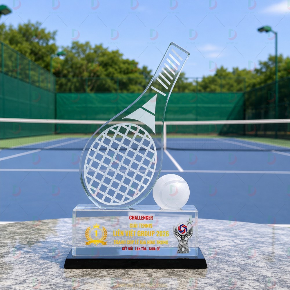 cup_the_thao__45_ Cúp tennis pha lê 005 cao cấp chế tác tinh xảo tại cupphale.vn