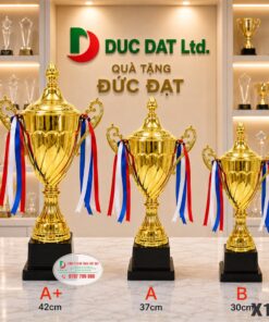 Cúp Kim Loại X1A – Cúp Thể Thao Vàng Cao Cấp